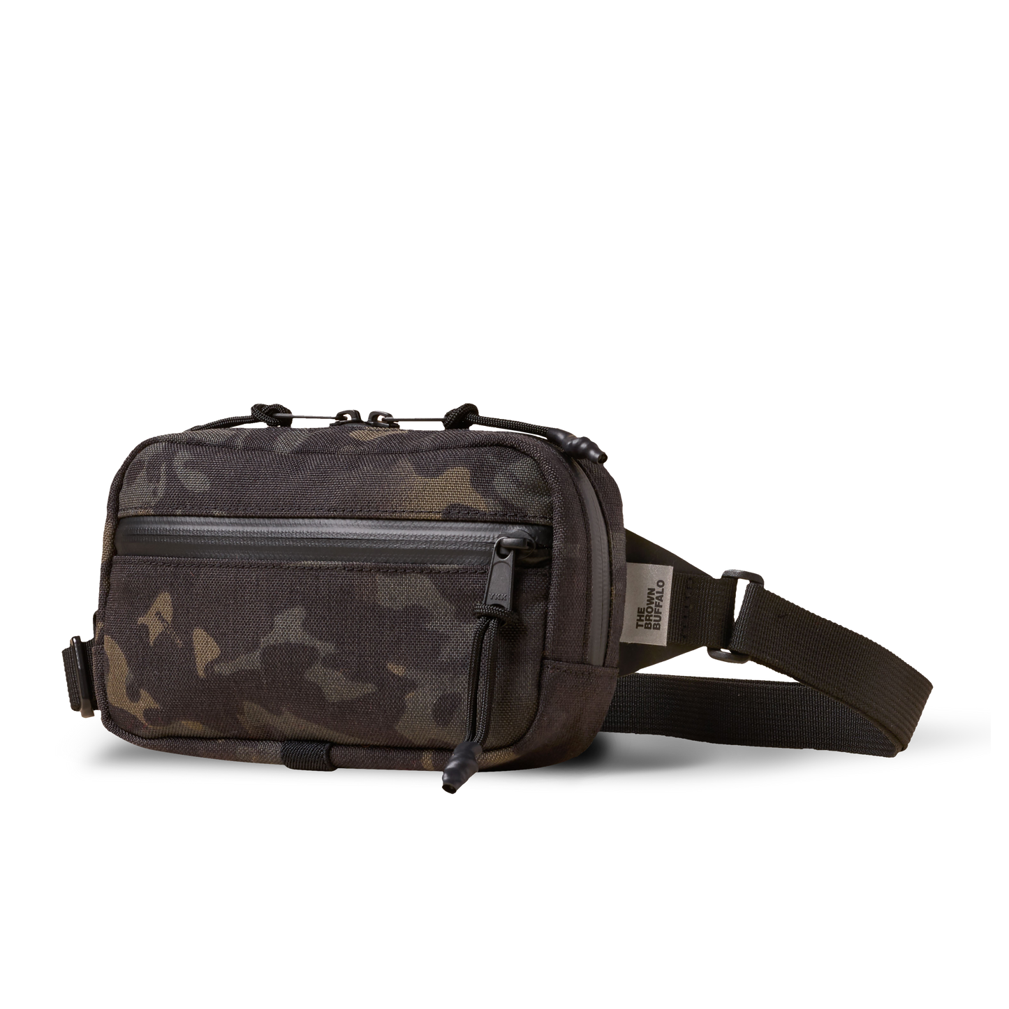 Conceal Waistpack camouflage fabric fanny pack with adjustable strap by The Brown Buffalo on Tampa Home & Garden Store