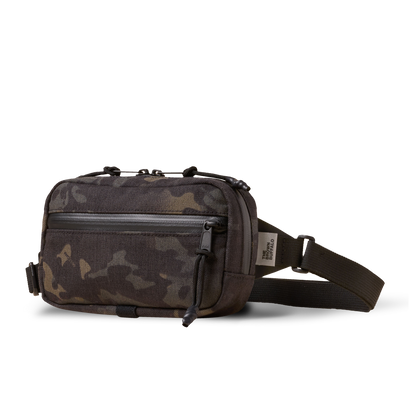 Conceal Waistpack camouflage fabric fanny pack with adjustable strap by The Brown Buffalo on Tampa Home & Garden Store