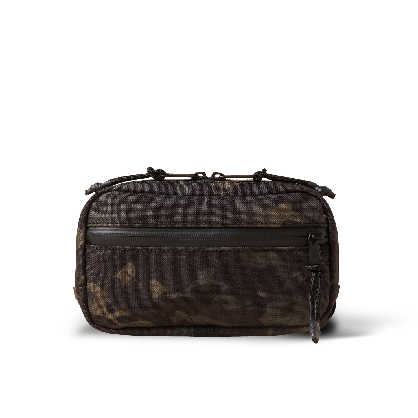 Conceal Waistpack Brown Buffalo camo fanny pack with front zip and drawstring top on Tampa Home & Garden Store