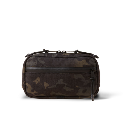 Conceal Waistpack Brown Buffalo camo fanny pack with front zip and drawstring top on Tampa Home & Garden Store