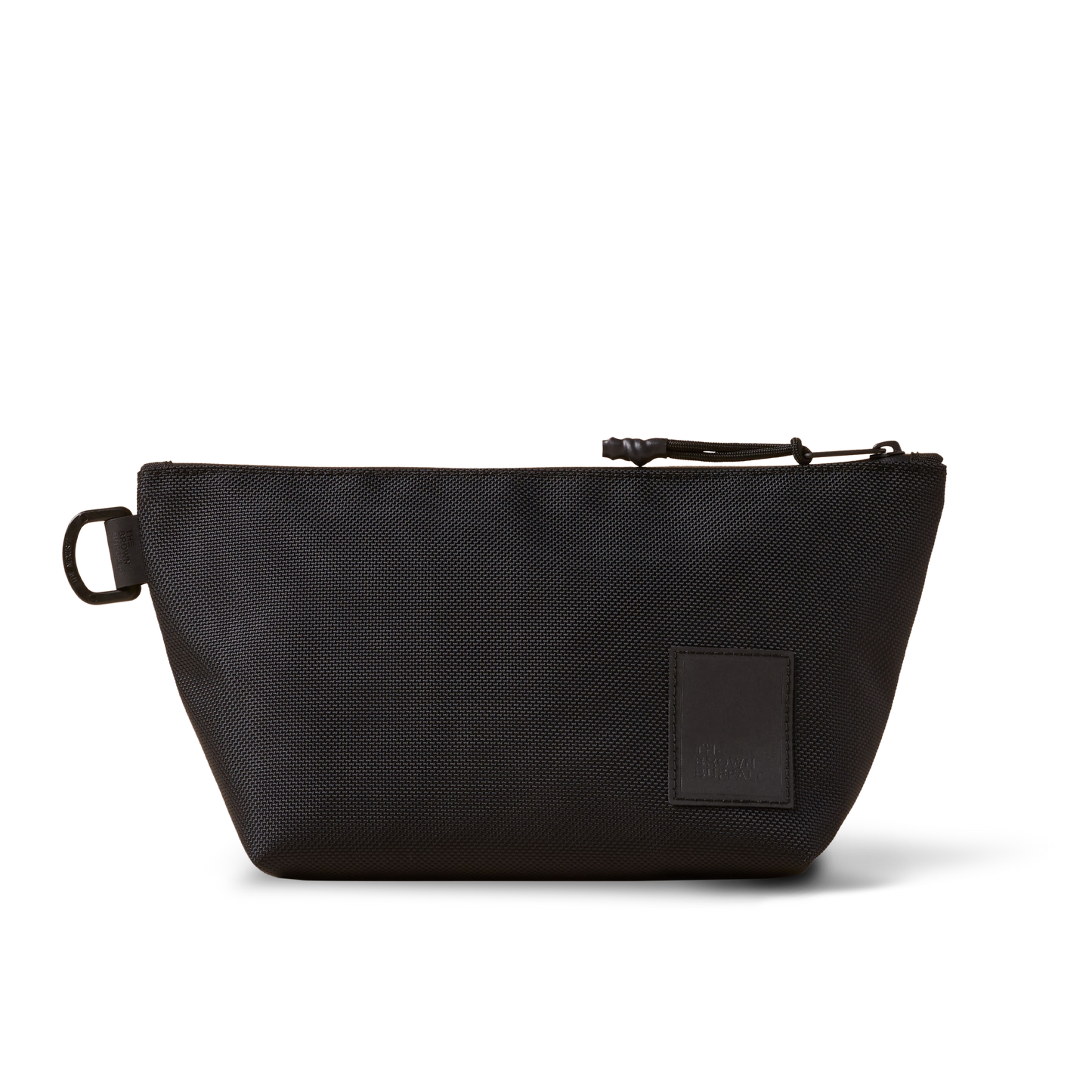 Dopp Kit toiletry bag black textured canvas with top strap The Brown Buffalo on Tampa Home & Garden Store
