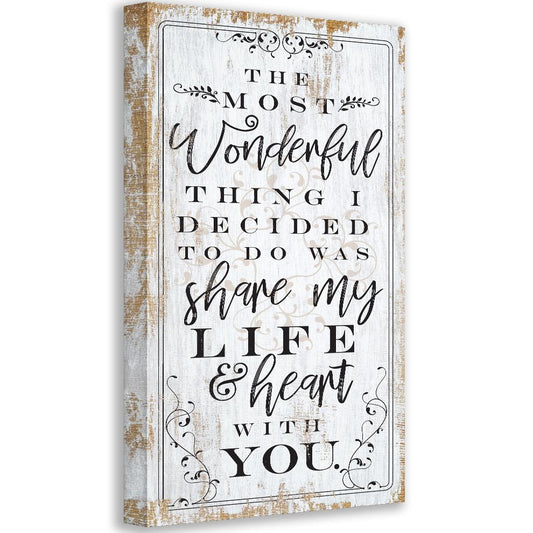 The Most Wonderful Thing - Canvas - Tampa Home & Garden Store