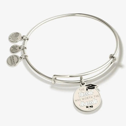 the Tassel Was Worth the Hassle Charm Bangle