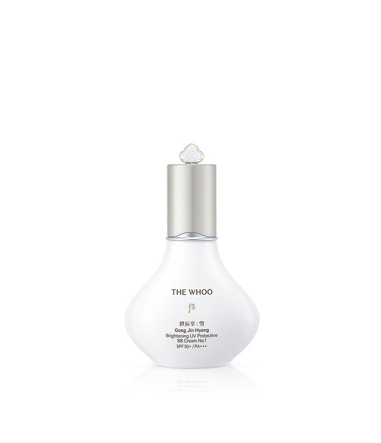 BB Cream THE WHOO Gong Jin Hyang UV SPF50+ PA+++ 40ml bottle with cap on Tampa Home & Garden Store