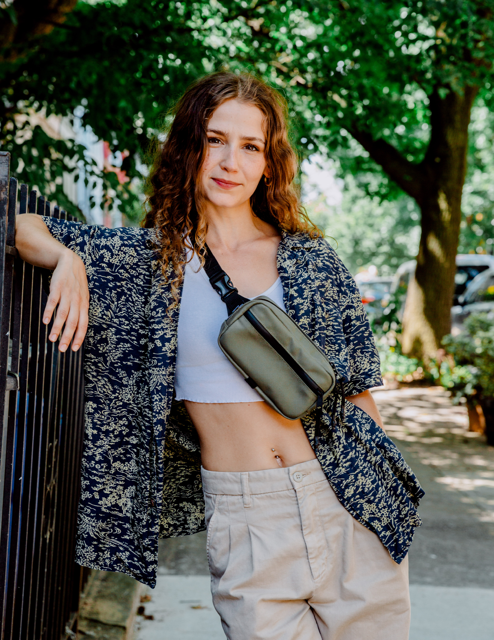 Conceal Waistpack olive-green fanny pack with adjustable strap by The Brown Buffalo on Tampa Home & Garden Store