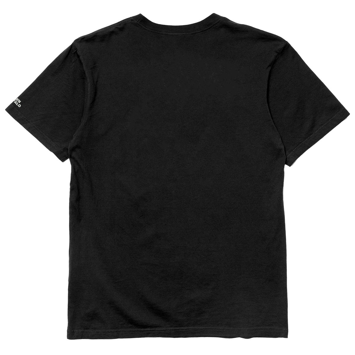 Conceal T-Shirt, black, by The Brown Buffalo, left-sleeve white brand text on Tampa Home & Garden Store