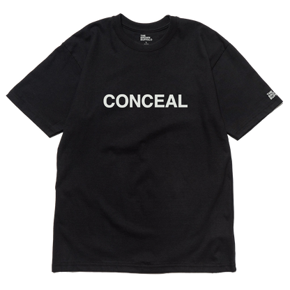 Conceal T-shirt black by The Brown Buffalo, short-sleeve shirt on Tampa Home & Garden Store