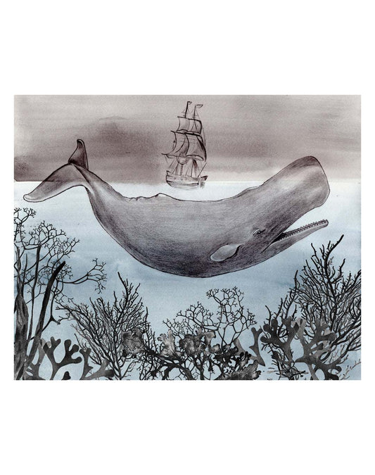 The Sea Art Print – Archival Coastal Wall Art - Tampa Home & Garden Store