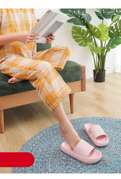 Thick Platform Slippers for Women Indoor Open Toe