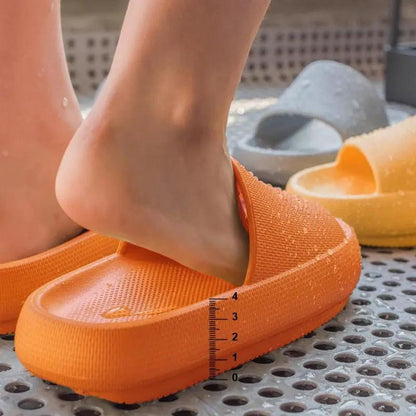 Thick Platform Slippers for Women Indoor Open Toe