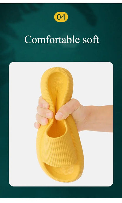 Thick Platform Slippers for Women Indoor Open Toe