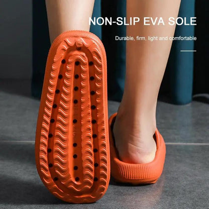 Thick Platform Slippers for Women Indoor Open Toe