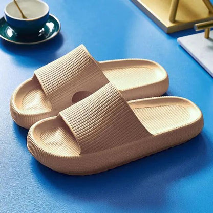Thick Platform Slippers for Women Indoor Open Toe