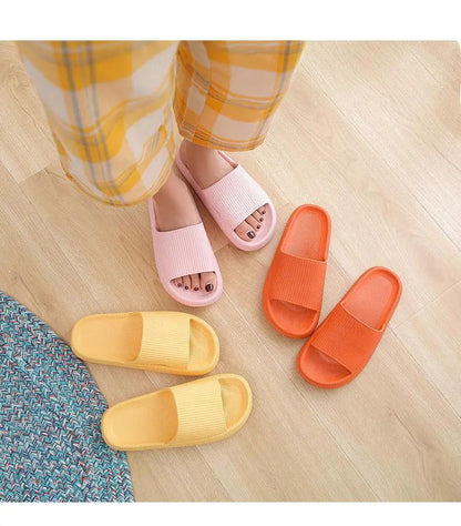 Thick Platform Slippers for Women Indoor Open Toe