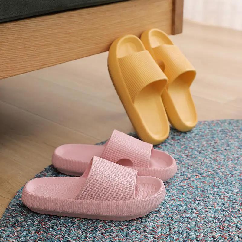 Thick Platform Slippers for Women Indoor Open Toe