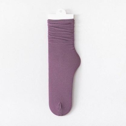 Stevvex Thin Socks, purple breathable cotton blend, unisex athletic sock ST12332AYB on Tampa Home & Garden Store