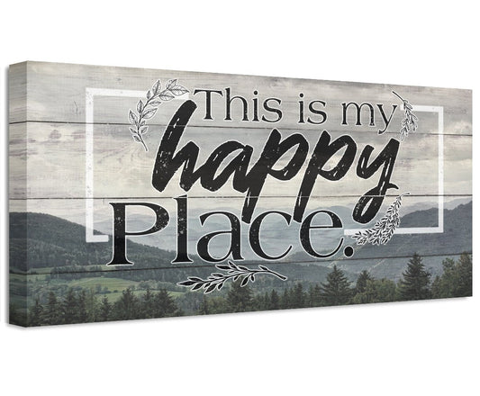 This Is My Happy Place - Canvas - Tampa Home & Garden Store