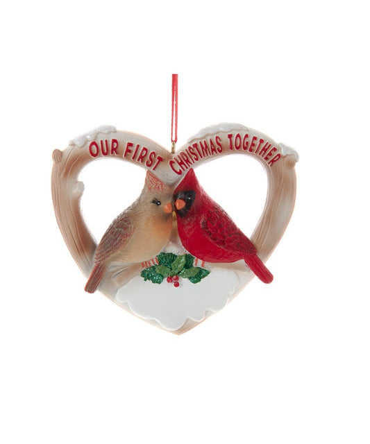 Our First Christmas Together - Cardinals Ornament - Tampa Home & Garden Store