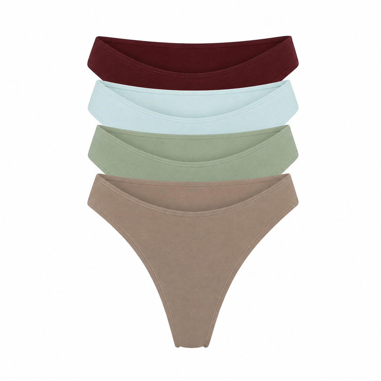 Hemp thong 4-pack by Net Positive in assorted colors on Tampa Home & Garden Store