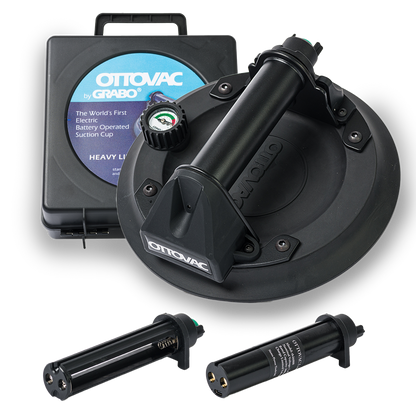 Ottovac Portable Electric Suction Gripster for Glass 220 lb with case on Tampa Home & Garden Store