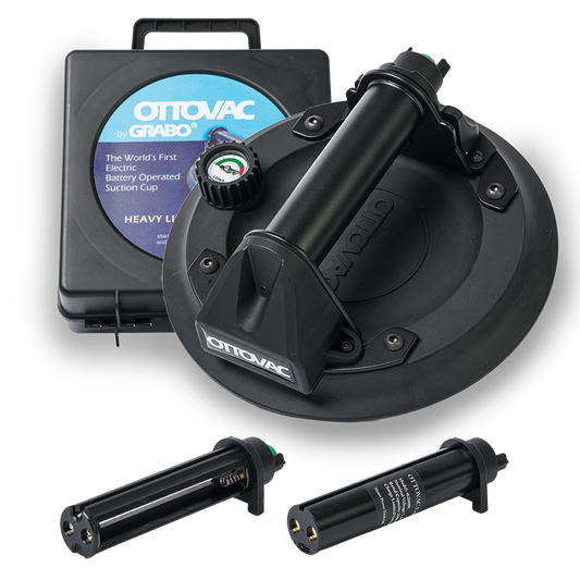 Ottovac Portable Electric Suction Gripster for Glass 220 lb with case on Tampa Home & Garden Store