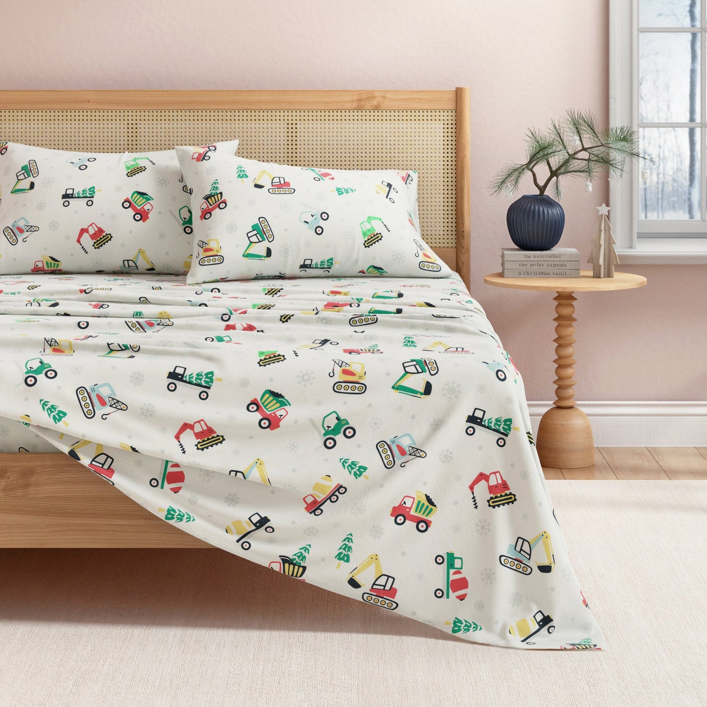 Soft and Plush Turkish Cotton Christmas Sheets