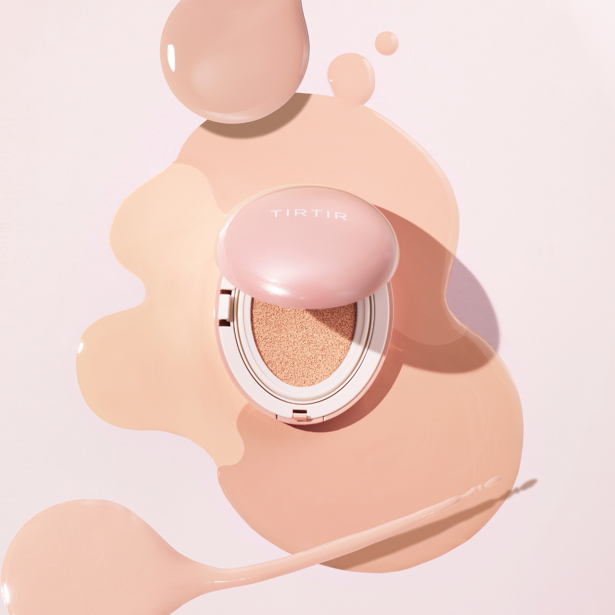 TIRTIR Mask Fit All Cover Cushion compact in pink by Seoulia SPF50+ PA+++ 18g on Tampa Home & Garden Store