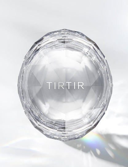 TIRTIR Mask Fit Crystal Mesh Cushion compact with a faceted crystal lid on Tampa Home & Garden Store