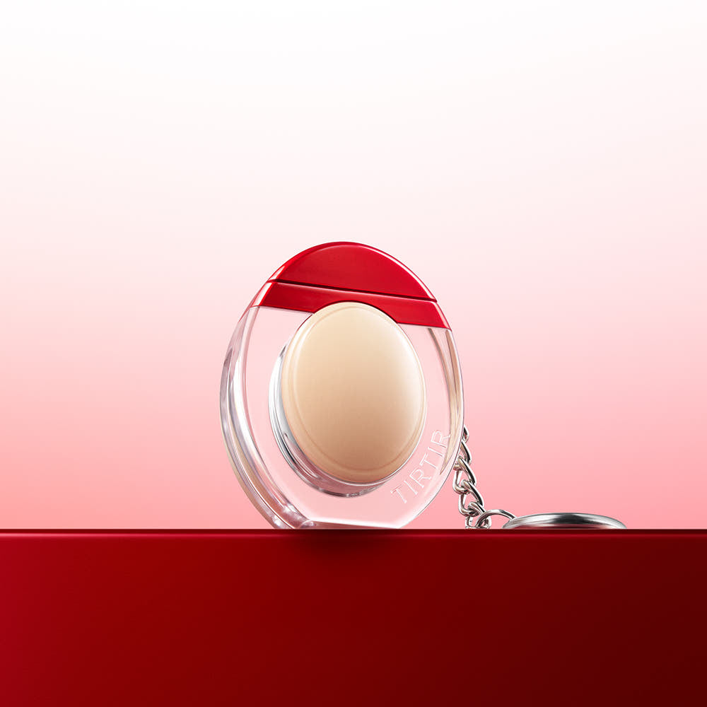 TIRTIR Mask Fit Red Foundation MINI SPF40 PA++ compact with red lid and clear oval case on Tampa Home & Garden Store