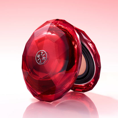 TIRTIR Mask Fit Ruby Mesh Cushion compact in ruby red gem case makeup cushion 5g SPF30 PA++ on Tampa Home & Garden Store