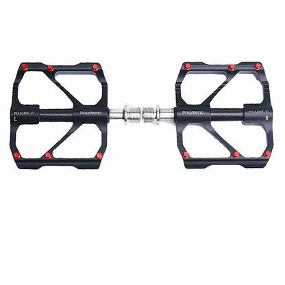 Titanium Bicycle Pedals With Titanium Shaft