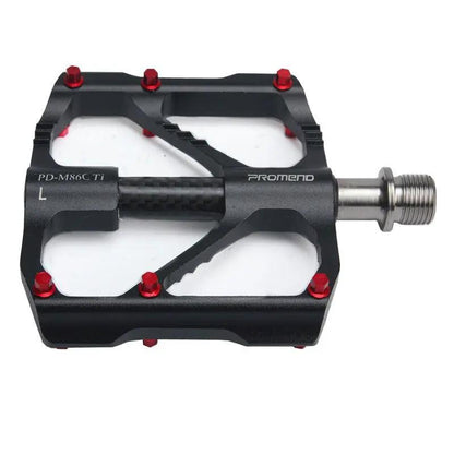 Titanium Bicycle Pedals With Titanium Shaft