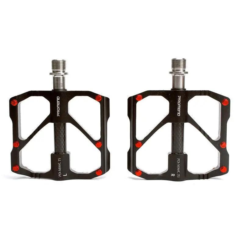 Titanium Bicycle Pedals With Titanium Shaft
