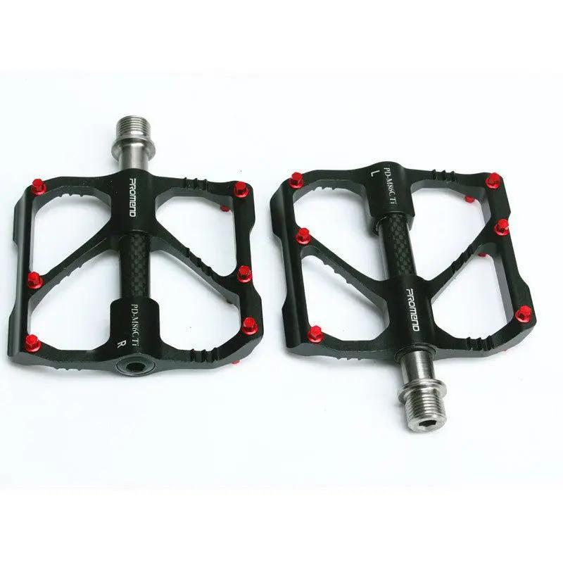 Titanium Bicycle Pedals With Titanium Shaft