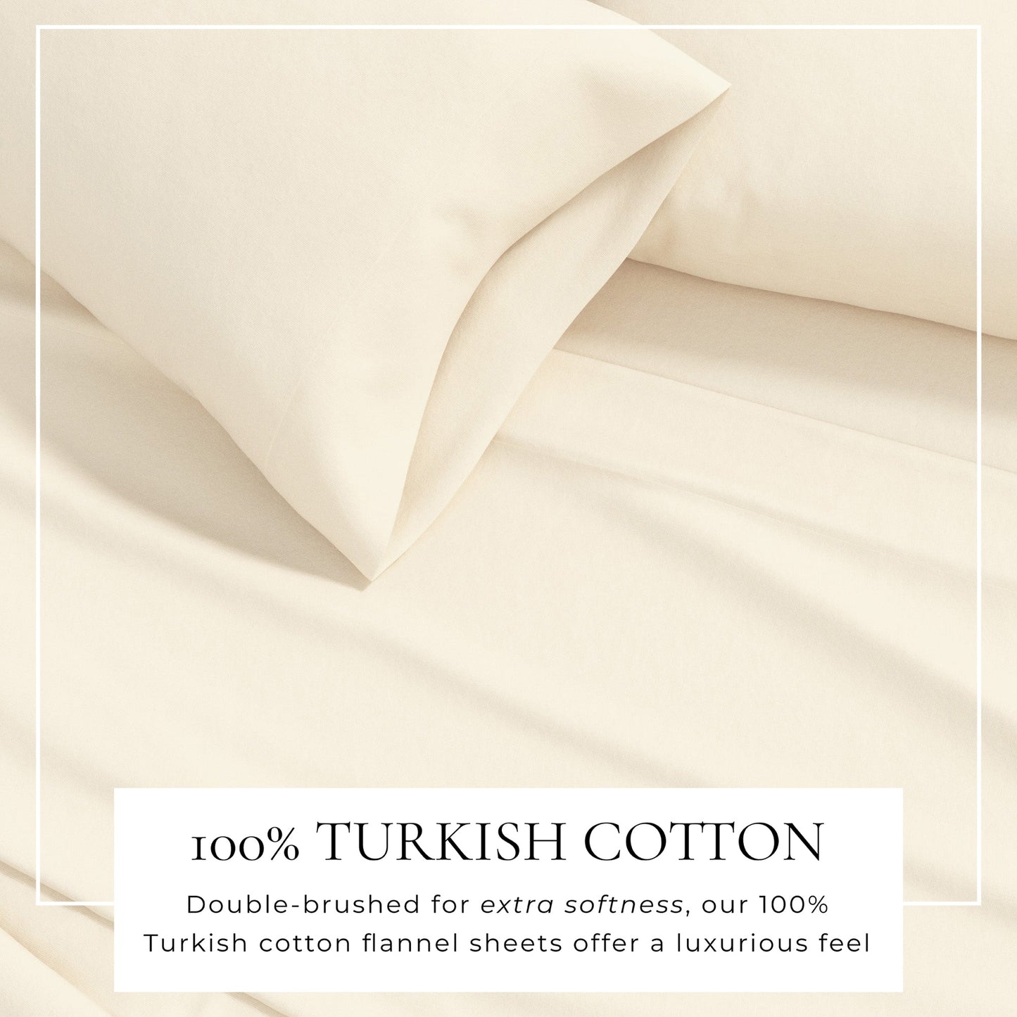 Soft and Natural Cotton Flannel Sheet Set