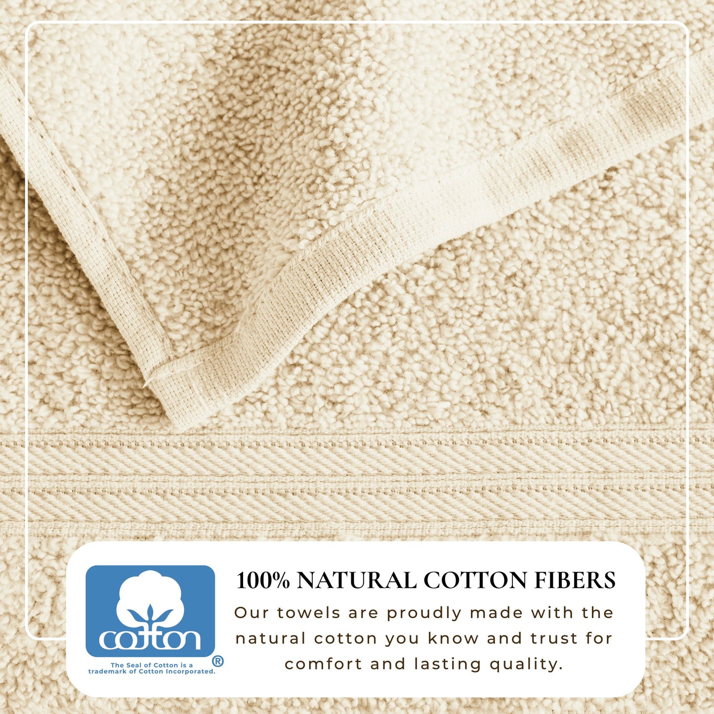 Super Soft and Lightweight Cotton Bath Towels