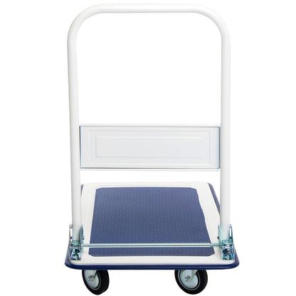 Carretilla de plataforma plegable de 330 libras para almacén