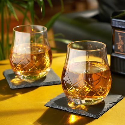 Admiral Heavyweight Crystal Whiskey Glass for Bar