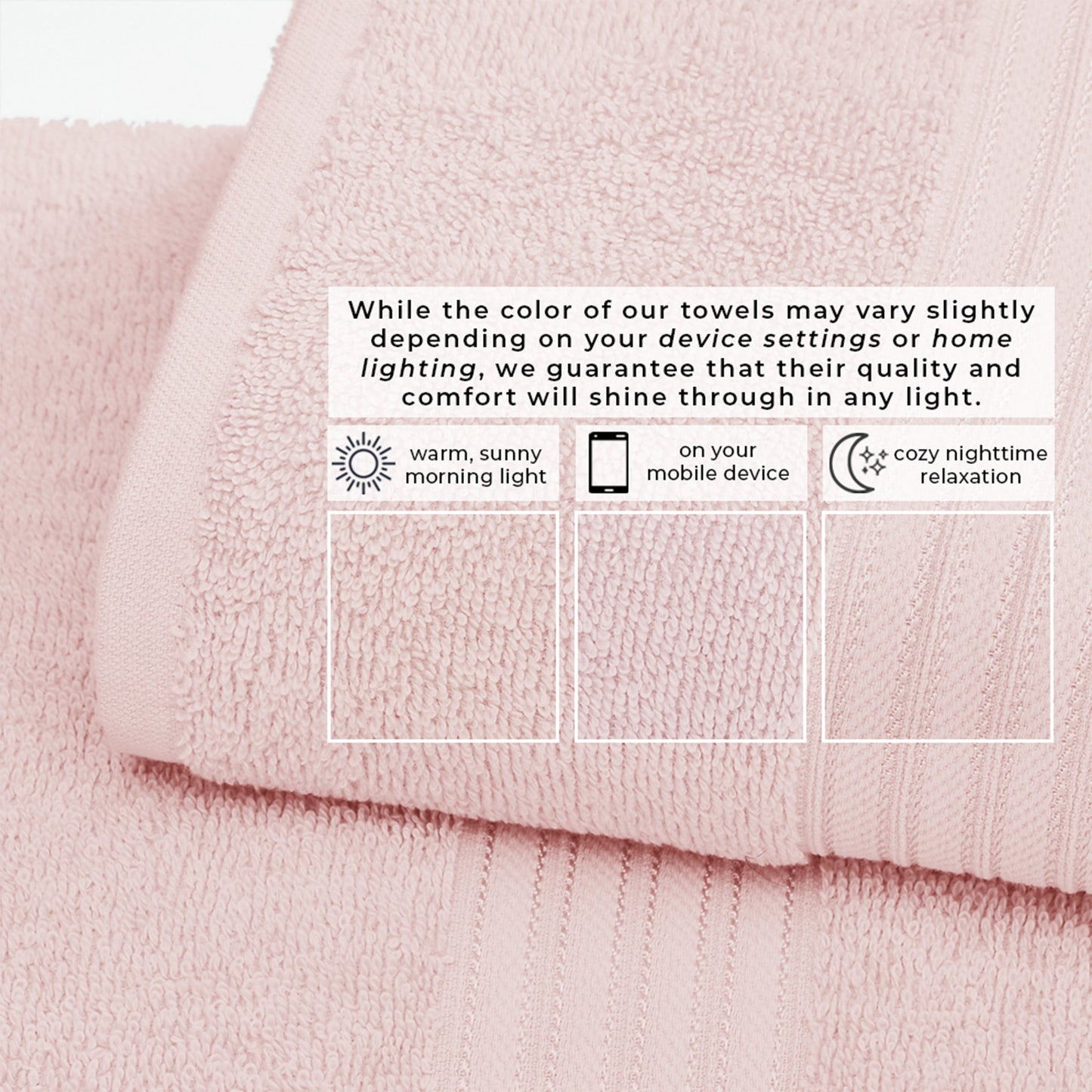 Super Soft and Lightweight Cotton Bath Towels