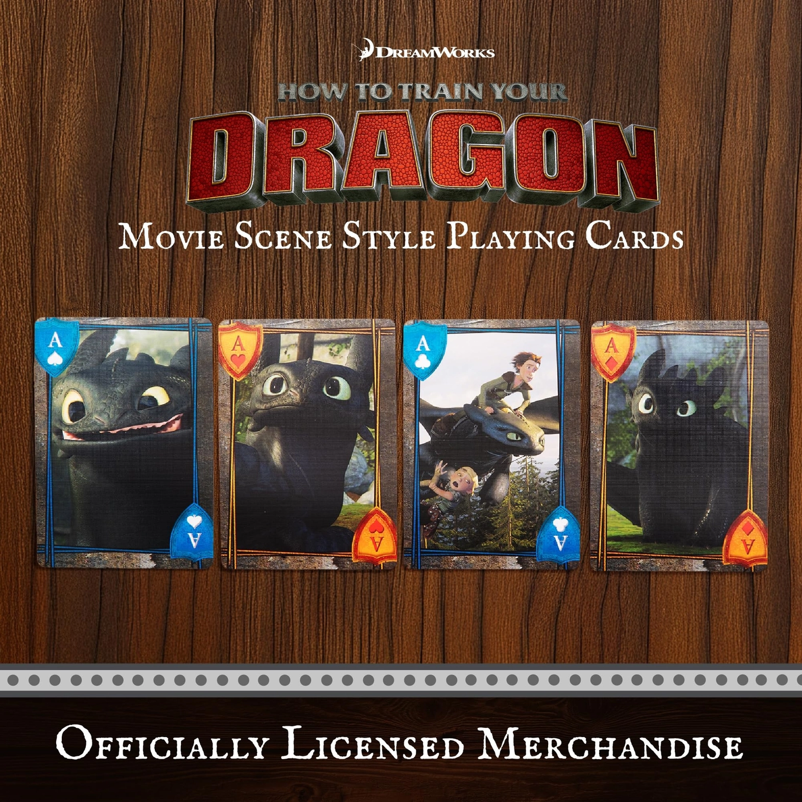How to Train Your Dragon playing cards by The Country Christmas Loft, dragon art on Tampa Home & Garden Store
