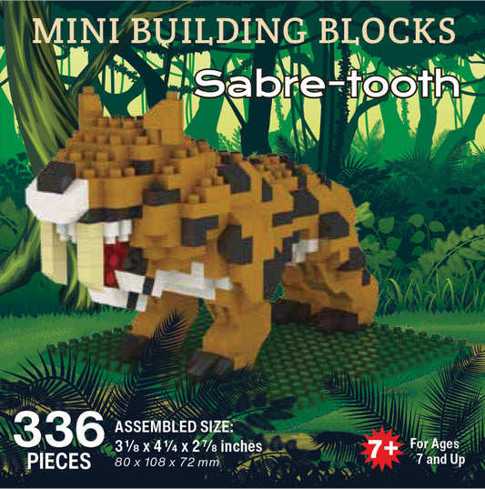 Mini bloques de construcción - Diente de Sable