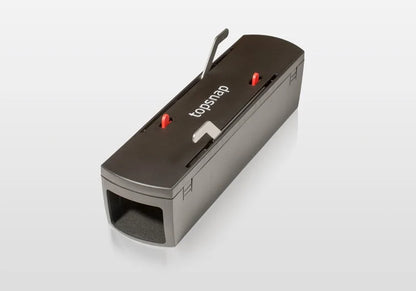 TopSnap mouse trap black plastic body with red triggers and metal lever on Tampa Home & Garden Store
