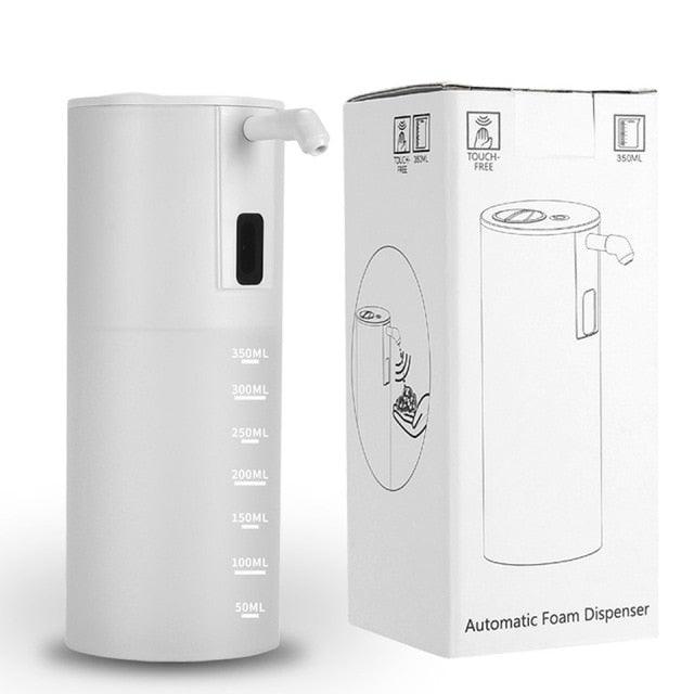 Touchless automatic soap dispenser Stevvex 350ml foam soap battery-powered infrared sensor on Tampa Home & Garden Store