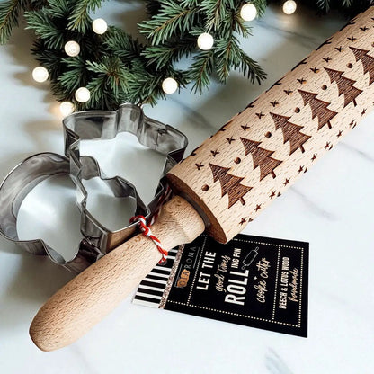 Christmas Rolling Pin Set In 10 Styles Varieties