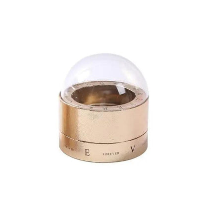 Glass dome chocolate gift box with rose-gold base by Stevvex on Tampa Home & Garden Store