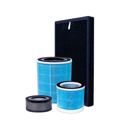 Air Sentry Replacement Filters set for Emerge Survival air purifiers; blue cylindrical filters on Tampa Home & Garden Store