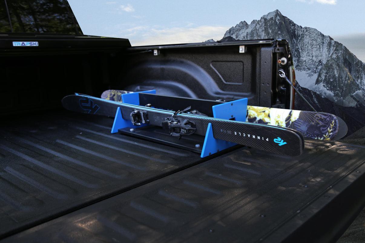Trapski and Double Mobile Powder Ski Rack