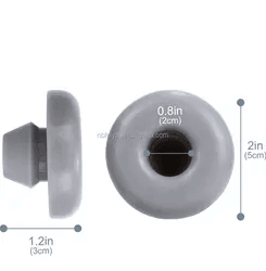 TRAPSKI Gray Rubber Feet for RTIC and Yeti