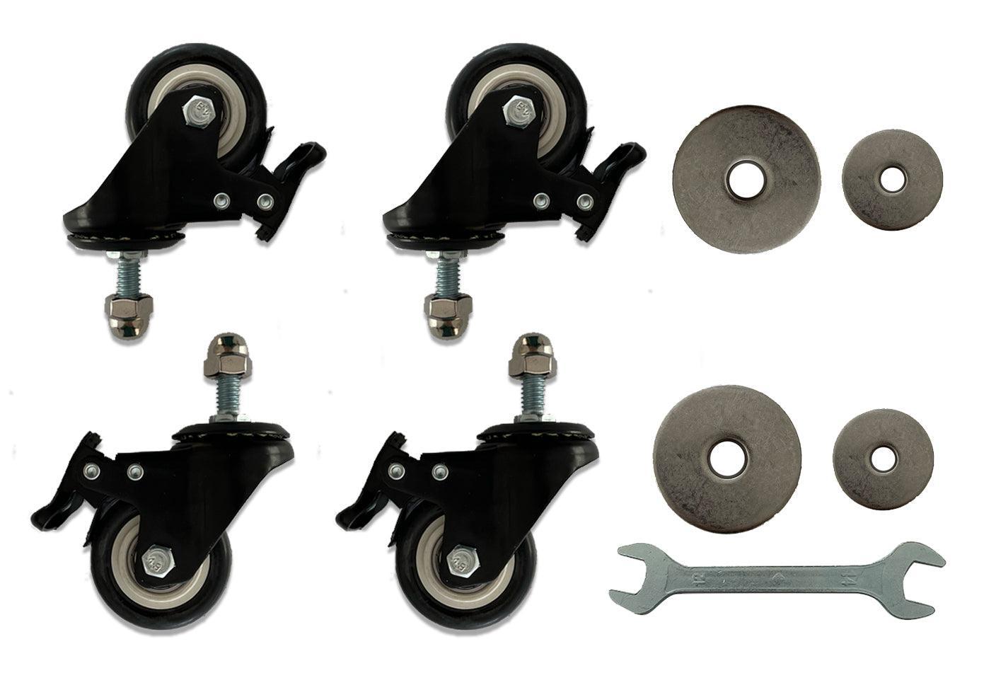 Rack Wheel Kit Four Two Inch Wheels for Trapski