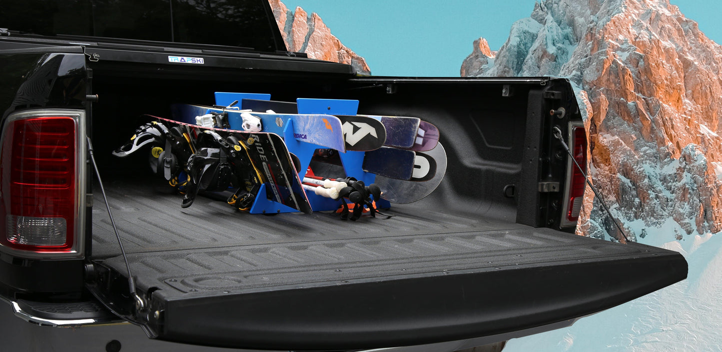 Trapski Six Pack Wide Stance Snowboard Rack
